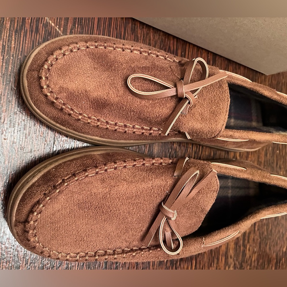 Gold Toe Men's Tan Suede Loafers